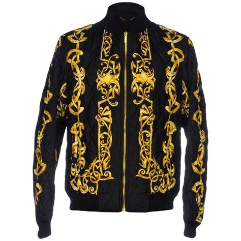 men jacket versace on|Versace bomber jackets for men.